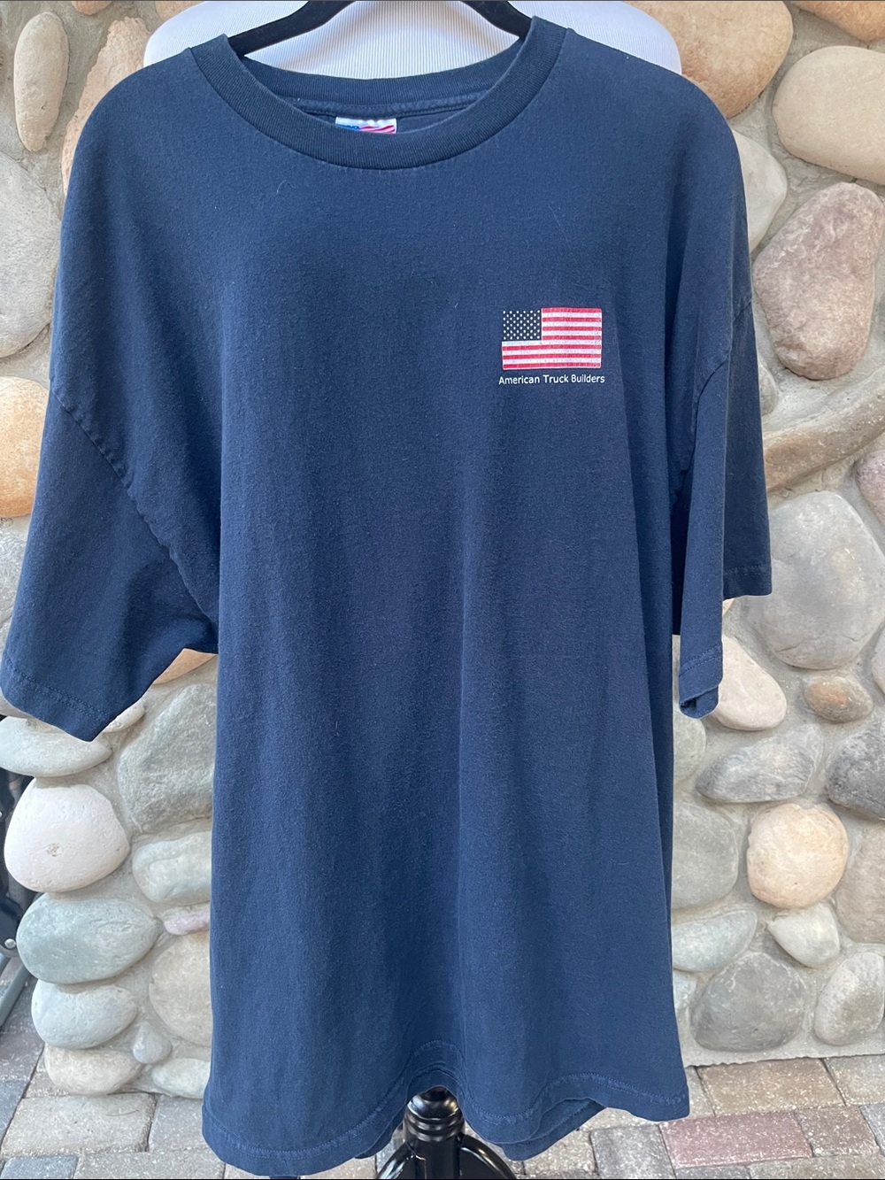 World Class Trucks Made In The USA American Truck Builders T-Shirt 2XL